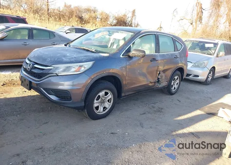 2016 Honda Cr-V Lx from USA, damaged, VIN 2HKRM4H32GH676593